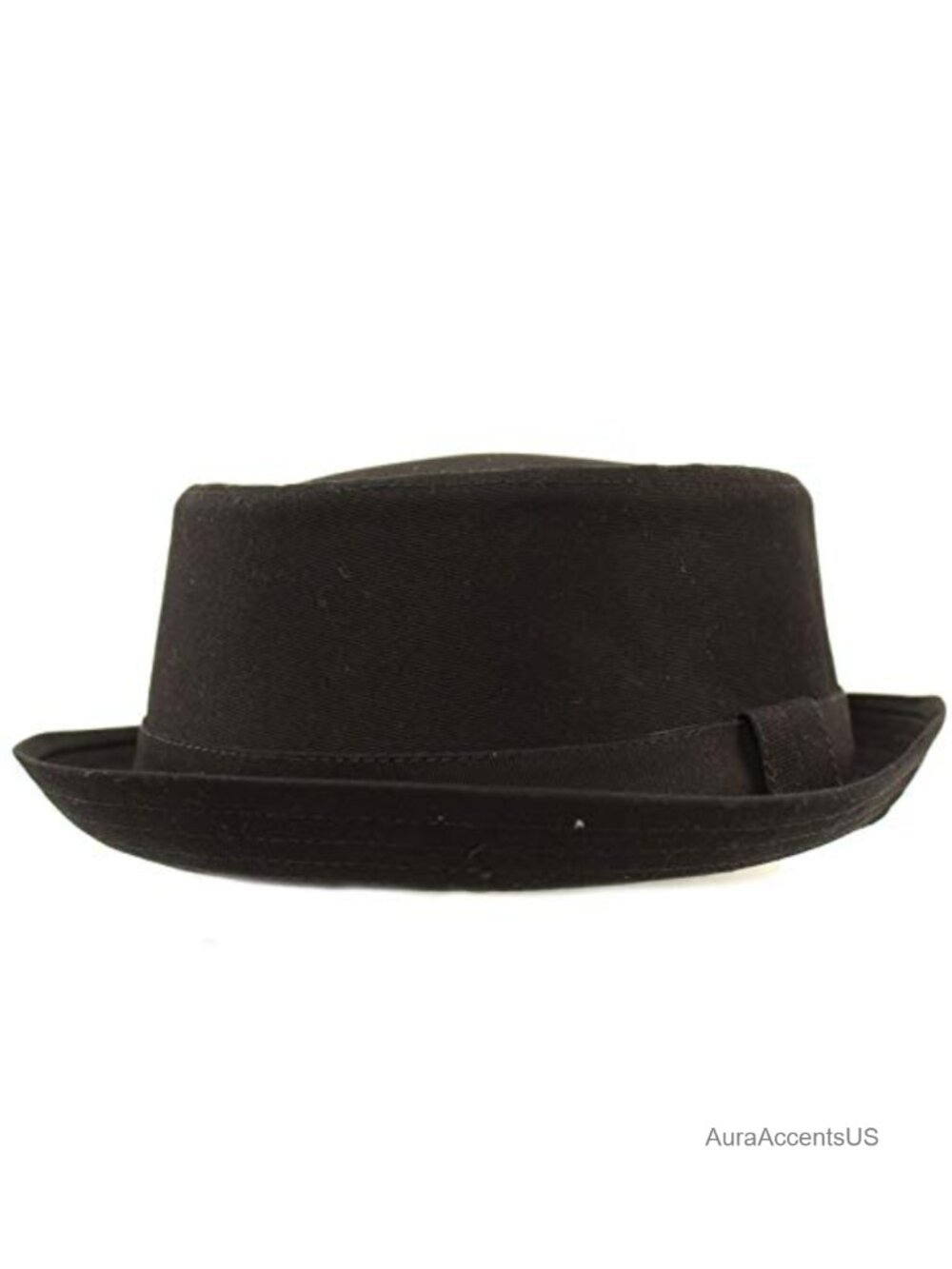 Men's Cotton Porkpie Boater Derby Fedora Sun Hat All Season Everyday